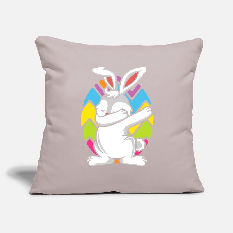 Easter Easter DABBING EASTERBUNNY Easter Egg Sofa pillowcase 17,3'' x 17,3'' (45 x 45 cm)