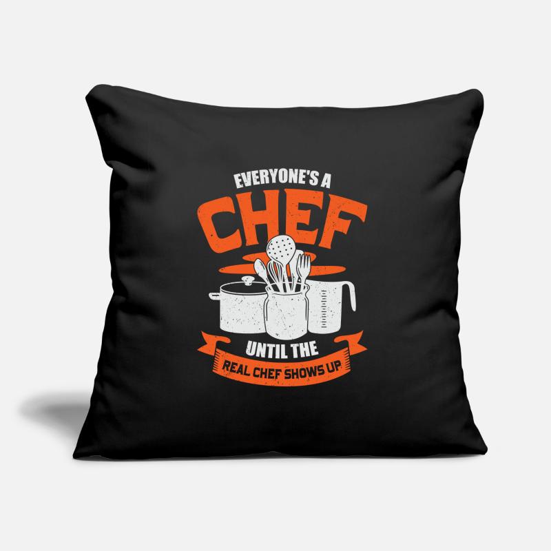 Chef Chef Profession Kitchen Chef Chef Gift Sofa pillowcase 17,3'' x 17,3'' (45 x 45 cm)