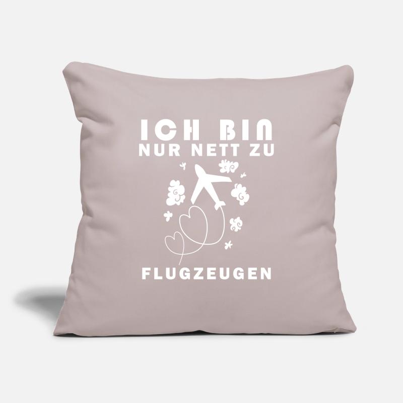 Modellflug Pilot Modellbau Flugzeug Modellbauer Sofakissenbezug 45 x 45 cm