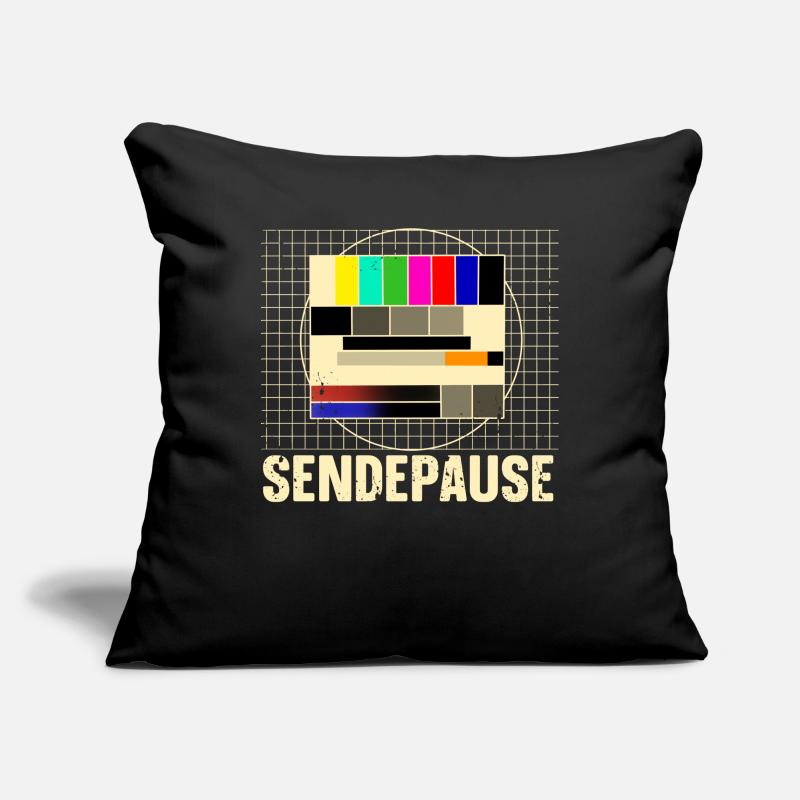 Testbild Sendepause Sofakissenbezug 45 x 45 cm