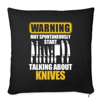 Butcher Gift Butcher Butcher Master Butcher - Sofa pillowcase 17,3'' x 17,3'' (45 x 45 cm) - black - Front