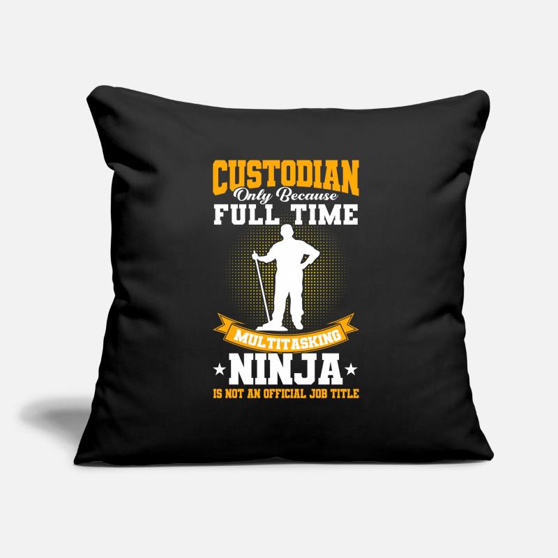 Concierge Cadeau Concierge d'école Housse de coussin décorative 45 x 45 cm