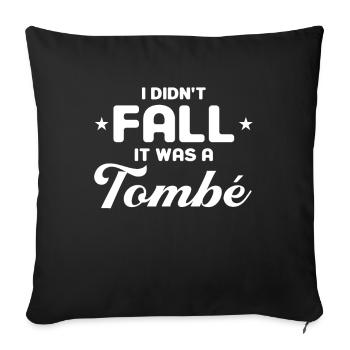 Ballet ballerina dancer ballet - Sofa pillowcase 17,3'' x 17,3'' (45 x 45 cm) - black - Front