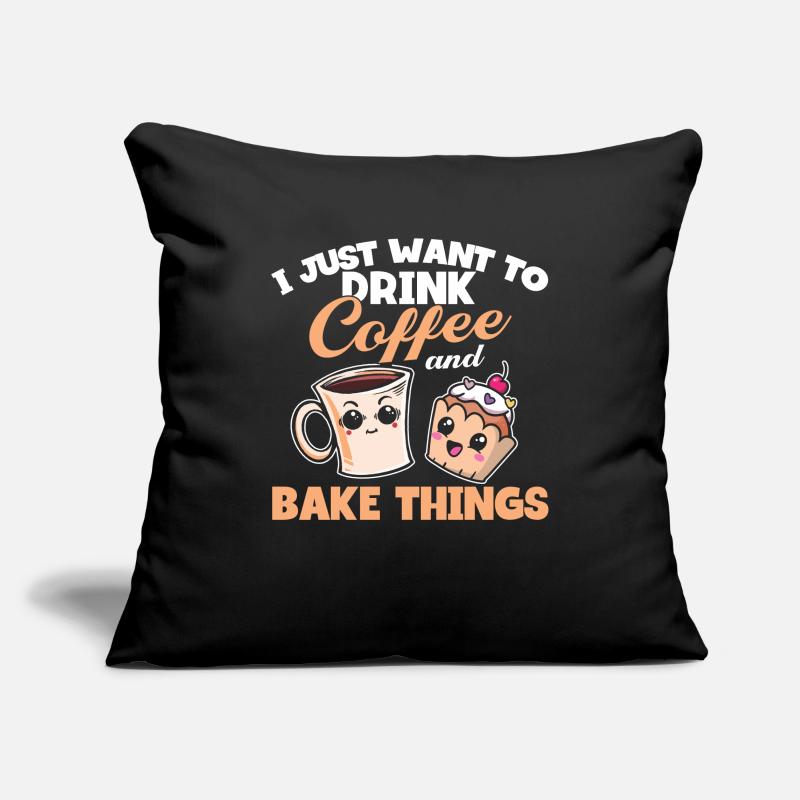 Bakery Baking Baker Baker Sofa pillowcase 17,3'' x 17,3'' (45 x 45 cm)