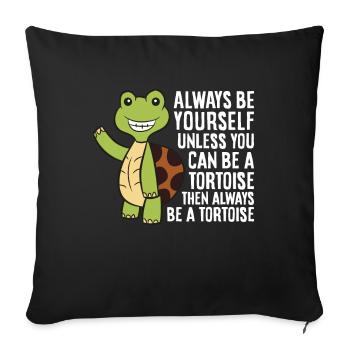 Soyez toujours vous-même, sauf si vous le pouvez - Housse de coussin décorative 45 x 45 cm - noir - Devant