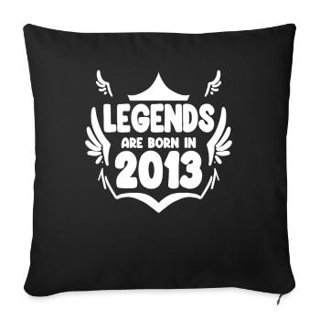 2013 - Class of 2013 - Sofa pillowcase 17,3'' x 17,3'' (45 x 45 cm) - black - Front
