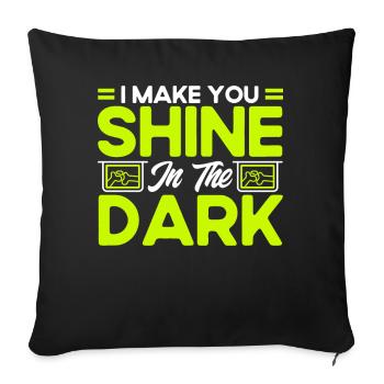 Radiology Radiologist Radiology Technician - Sofa pillowcase 17,3'' x 17,3'' (45 x 45 cm) - black - Front
