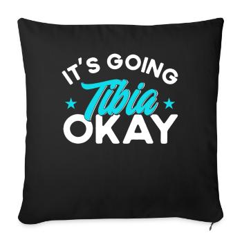 Radiology Radiologist Radiology Technician - Sofa pillowcase 17,3'' x 17,3'' (45 x 45 cm) - black - Front