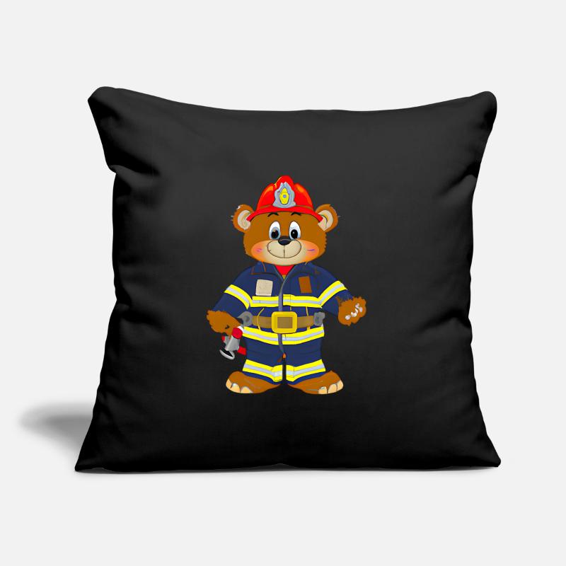 Fireman Bear Sofa pillowcase 17,3'' x 17,3'' (45 x 45 cm)