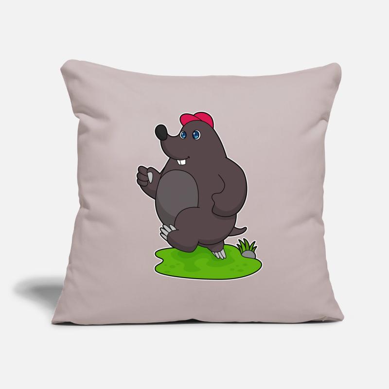 Mole Jogger Jogging Housse de coussin décorative 45 x 45 cm