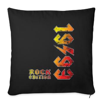 Birthday Rock Edition 1993 - Housse de coussin décorative 45 x 45 cm - noir - Devant