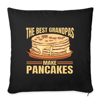 Pfannkuchen Food Lover Best Pancake Maker - Sofakissenbezug 45 x 45 cm - Schwarz - Vorne