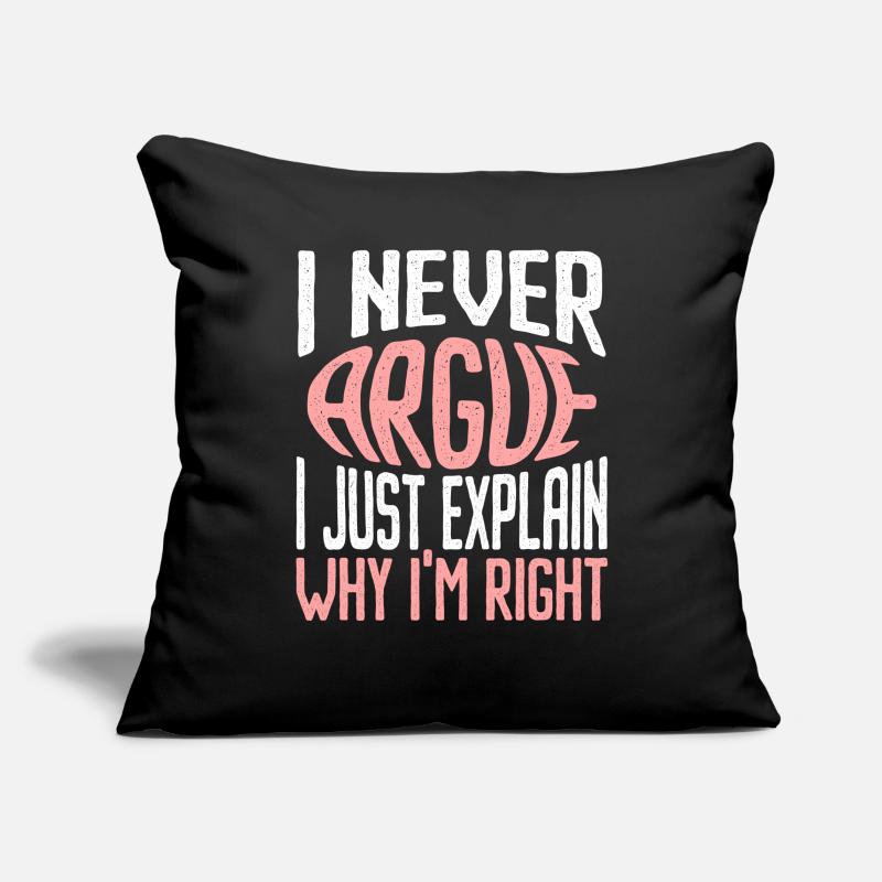 I'm not arguing, I'm just explaining why Sofa pillowcase 17,3'' x 17,3'' (45 x 45 cm)