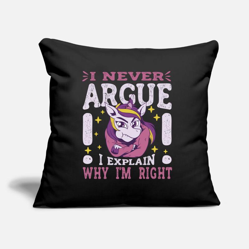 I'm not arguing, I'm just explaining why Sofa pillowcase 17,3'' x 17,3'' (45 x 45 cm)