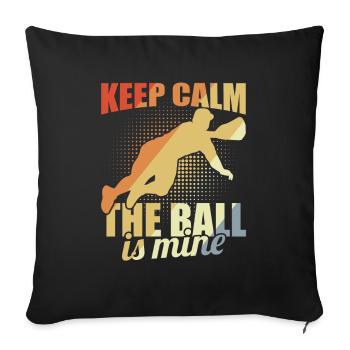 Catcher Spruch - Sofakissenbezug 45 x 45 cm - Schwarz - Vorne