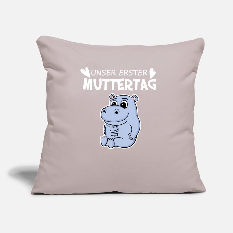 Muttertag - erster Muttertag Geschenk Sofakissenbezug 45 x 45 cm