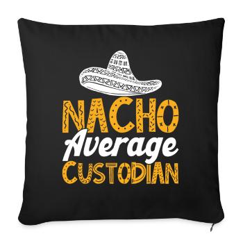 Cinco De Mayo Mexican Party Cinco De Mayo - Sofa pillowcase 17,3'' x 17,3'' (45 x 45 cm) - black - Front