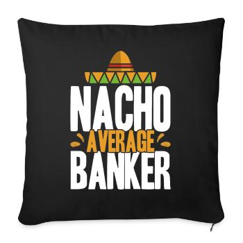 Cinco De Mayo Mexican Party Cinco De Mayo - Sofa pillowcase 17,3'' x 17,3'' (45 x 45 cm) - black - Front