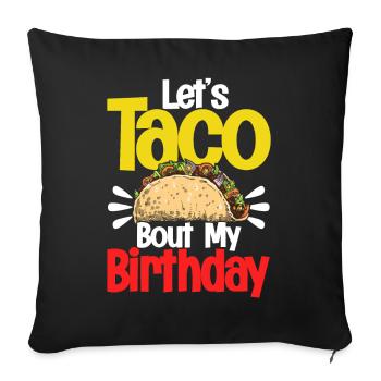 Cinco De Mayo Mexikanische Party Cinco De Mayo - Sofakissenbezug 45 x 45 cm - Schwarz - Vorne
