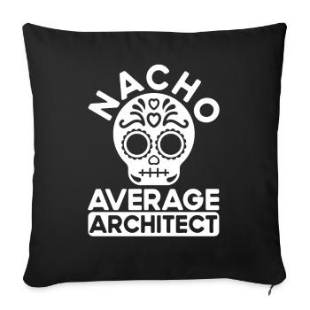 Cinco De Mayo Mexican Party Cinco De Mayo - Sofa pillowcase 17,3'' x 17,3'' (45 x 45 cm) - black - Front