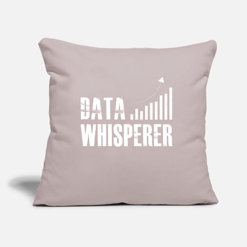 Data Whisperer Science Analyst Software Engineer Sofa pillowcase 17,3'' x 17,3'' (45 x 45 cm)