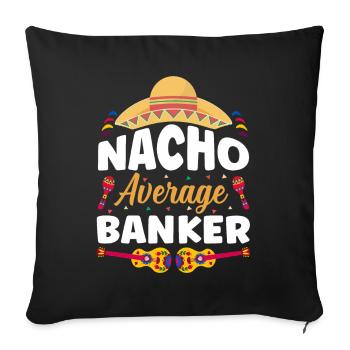 Cinco De Mayo Parti mexicain Cinco De Mayo - Housse de coussin décorative 45 x 45 cm - noir - Devant