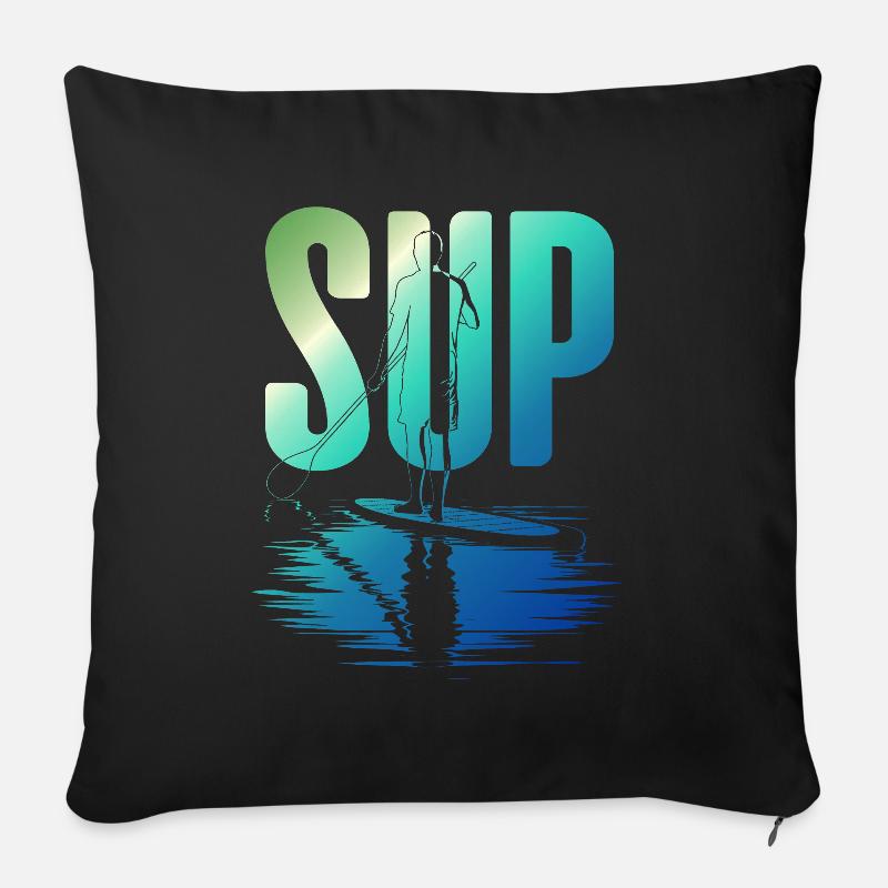 SUP - Sofakissenbezug 45 x 45 cm - Schwarz