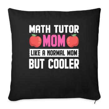 Tutor Gift Tutor - Sofa pillowcase 17,3'' x 17,3'' (45 x 45 cm) - black - Front