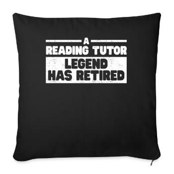 Tutor Gift Tutor - Sofa pillowcase 17,3'' x 17,3'' (45 x 45 cm) - black - Front