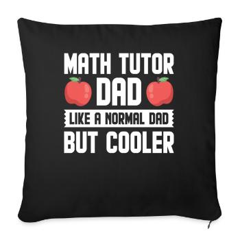 Tutor Gift Tutor - Sofa pillowcase 17,3'' x 17,3'' (45 x 45 cm) - black - Front
