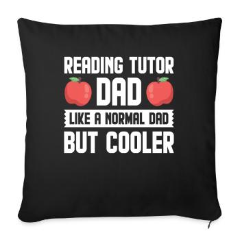 Tutor Gift Tutor - Sofa pillowcase 17,3'' x 17,3'' (45 x 45 cm) - black - Front
