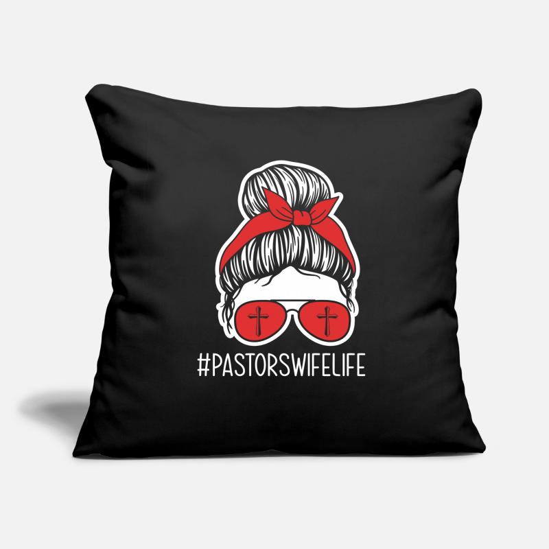 Pasteur Pasteur Épouse Vie Housse de coussin décorative 45 x 45 cm