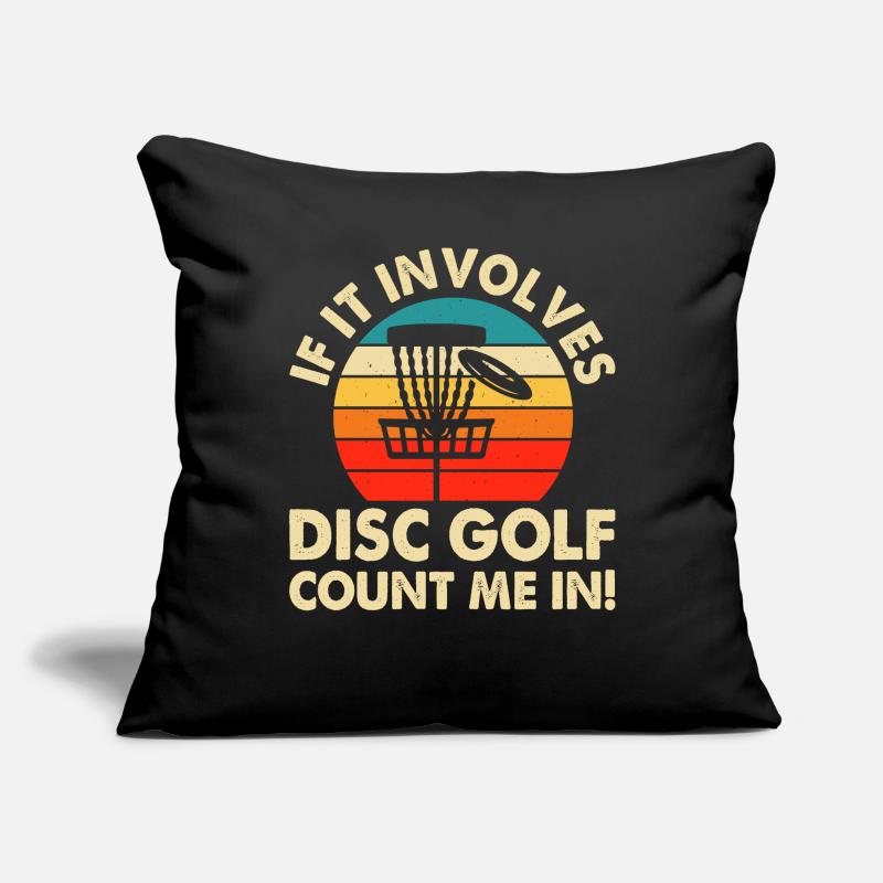 Discgolf Disc Golf Sofa pillowcase 17,3'' x 17,3'' (45 x 45 cm)