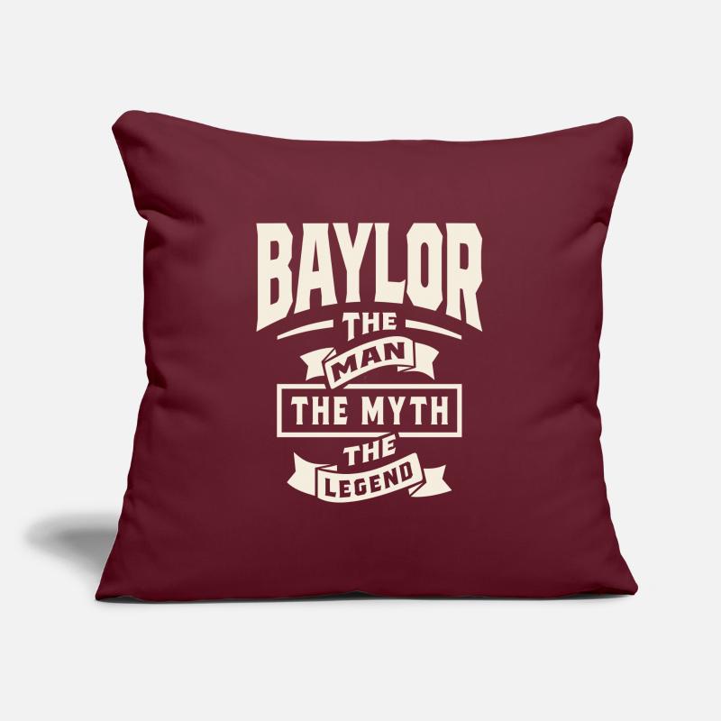 Baylor The Man Myth Legend - Baylor Name Sofa pillowcase 17,3'' x 17,3'' (45 x 45 cm)