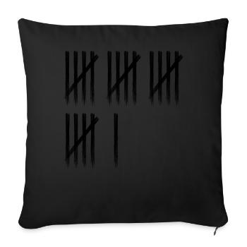 Nombre d’anniversaires 13e anniversaire 13 ans Bday - Housse de coussin décorative 45 x 45 cm - noir - Devant