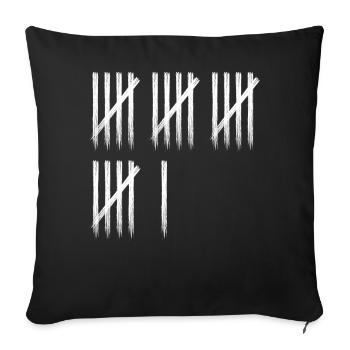 Nombre d’anniversaires 13e anniversaire 13 ans Bday - Housse de coussin décorative 45 x 45 cm - noir - Devant