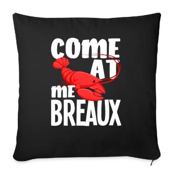 Crawfish - Sofa pillowcase 17,3'' x 17,3'' (45 x 45 cm) - black - Front