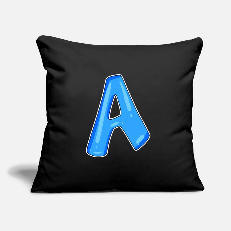 point A Initial point Sofa pillowcase 17,3'' x 17,3'' (45 x 45 cm)