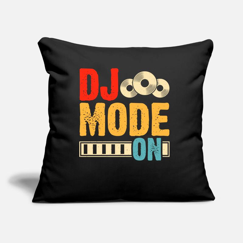 Mode Dj activé Housse de coussin décorative 45 x 45 cm