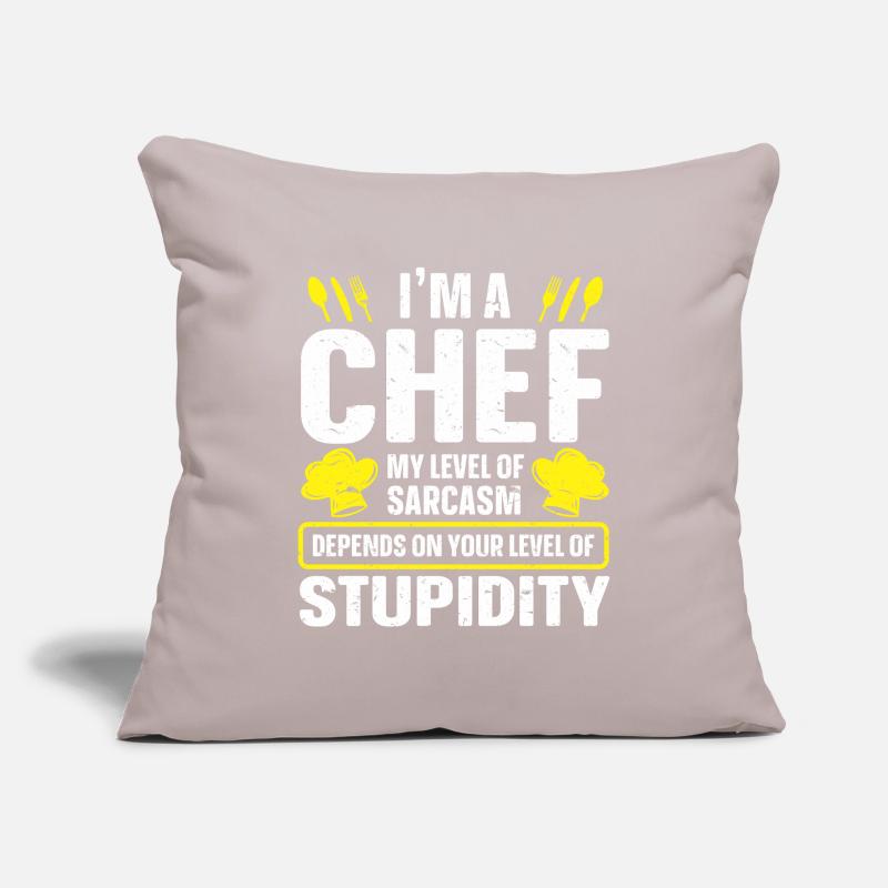 Chef Kitchen Chef Sofa pillowcase 17,3'' x 17,3'' (45 x 45 cm)