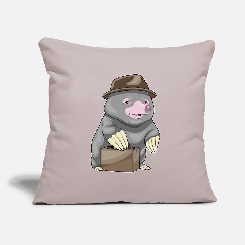 Porte-documents Mole Entrepreneur Housse de coussin décorative 45 x 45 cm
