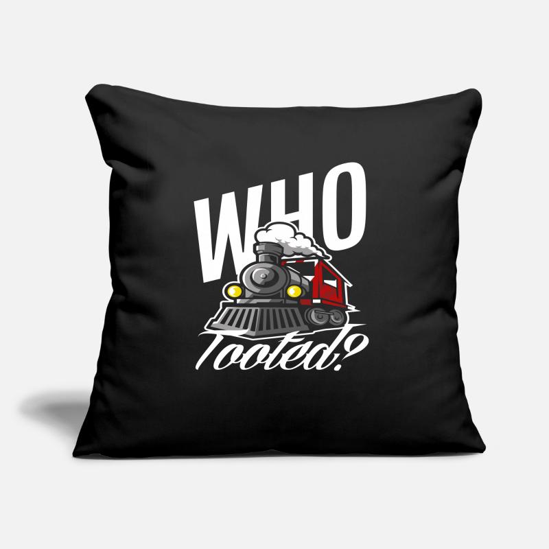 Funny Train Driver Train Trains Sofa pillowcase 17,3'' x 17,3'' (45 x 45 cm)
