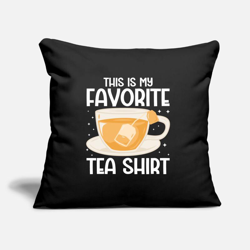 Tea Drinker Tea Sofa pillowcase 17,3'' x 17,3'' (45 x 45 cm)