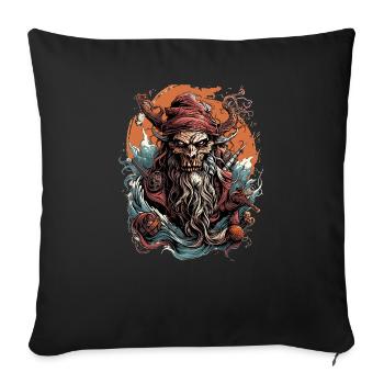 Forgotten Demon World - Sofa pillowcase 17,3'' x 17,3'' (45 x 45 cm) - black - Front