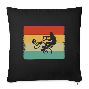 Cycling Clothing - Sofa pillowcase 17,3'' x 17,3'' (45 x 45 cm) - black - Front