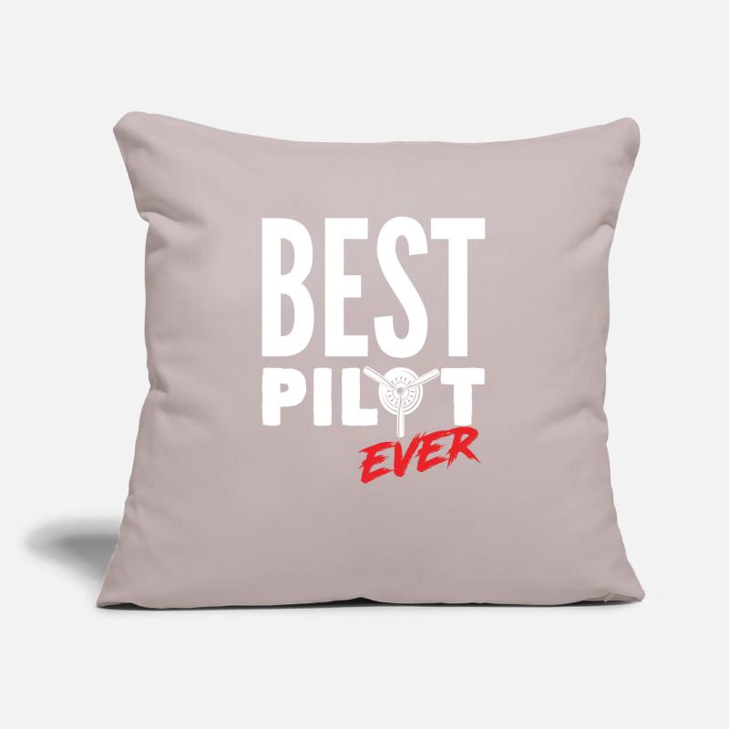 Bester Pilot Sofakissenbezug 45 x 45 cm