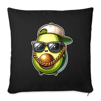 Gangster de l’avocat - Housse de coussin décorative 45 x 45 cm - noir - Devant