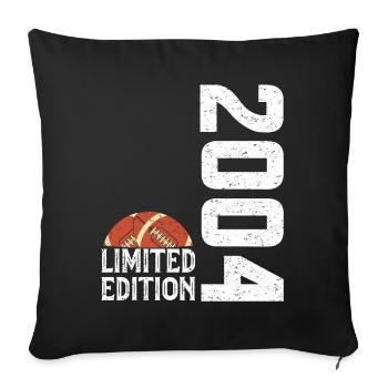 20th Anniversary 2004 Limited Edition Rugby - Sofa pillowcase 17,3'' x 17,3'' (45 x 45 cm) - black - Front