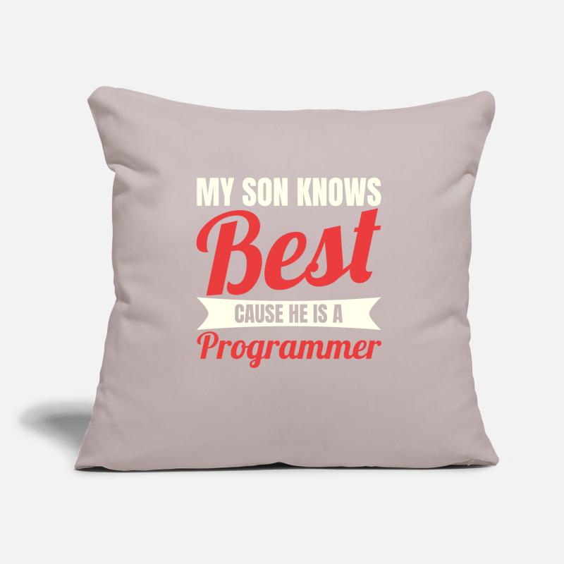 Software Developer Son Sofa pillowcase 17,3'' x 17,3'' (45 x 45 cm)
