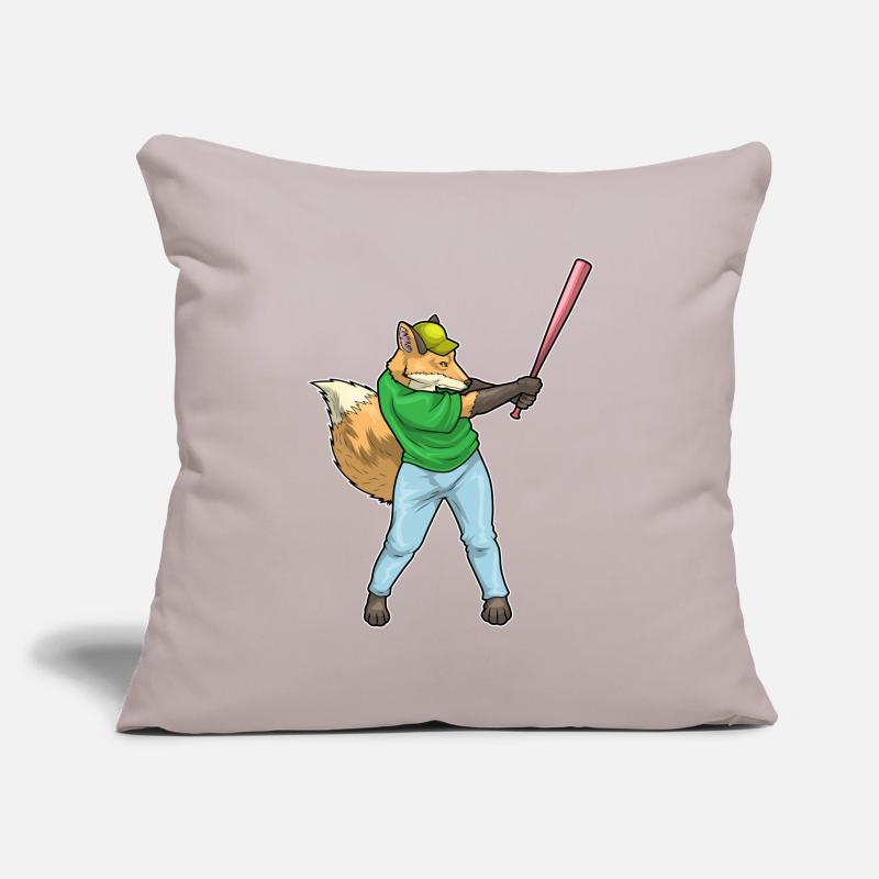 Fox Baseball Baseball Bat Sofa pillowcase 17,3'' x 17,3'' (45 x 45 cm)